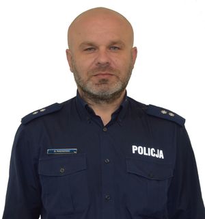 Kierownik Rewiru Dzielnicowych  podkom. Marcin Parzniewski